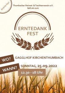 Erntedankfest-Flyer